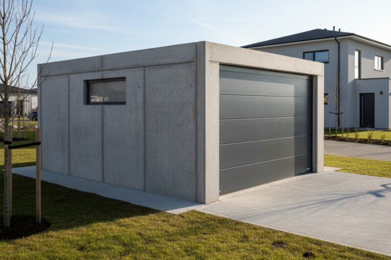 Garaż betonowy