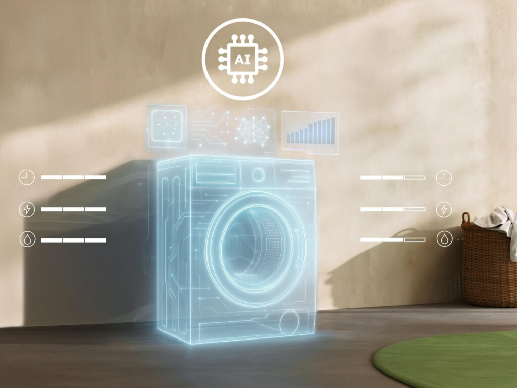 pralka electrolux z funkcjami AI