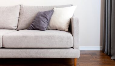 sofa w salonie